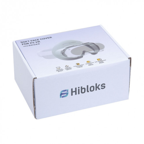 Pour les lunettes PICO 4 Hibloks VR, coussin facial élargi, coussin de protection respirant, spécification : 2 pièces en coton PU SH3502626-010